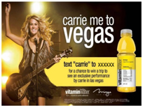 Mobile Marketing Sweepstakes Example