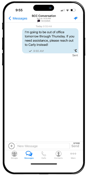 BCC conversation