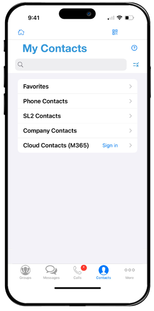 MyContacts